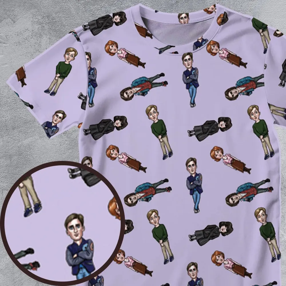 Cult Classic The Breakfast Club All-Over Print Unisex T-Shirt - 4