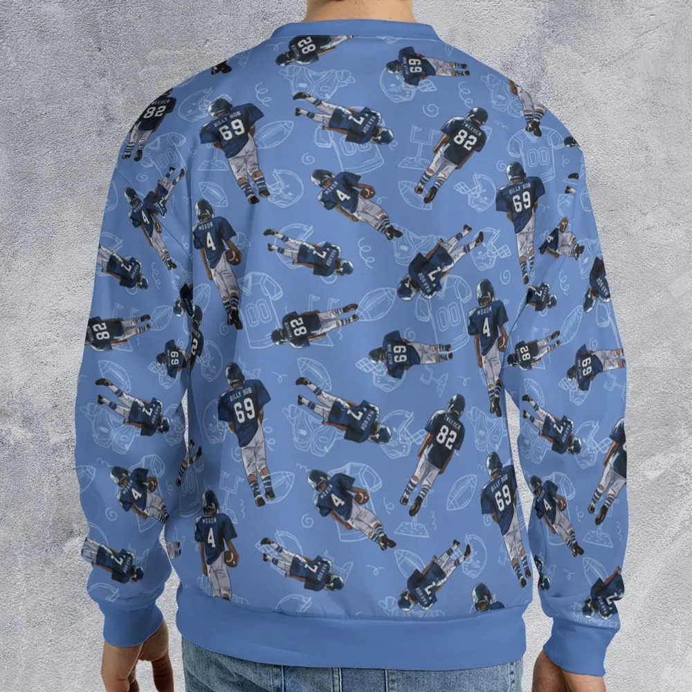 All-over Print Sweatshirt - AZ2B7RL1 -  - 2