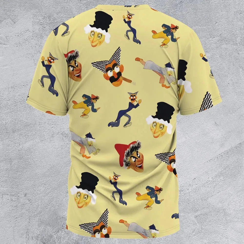 Room Service The Marx Bros All-Over Print Unisex T-Shirt - 2