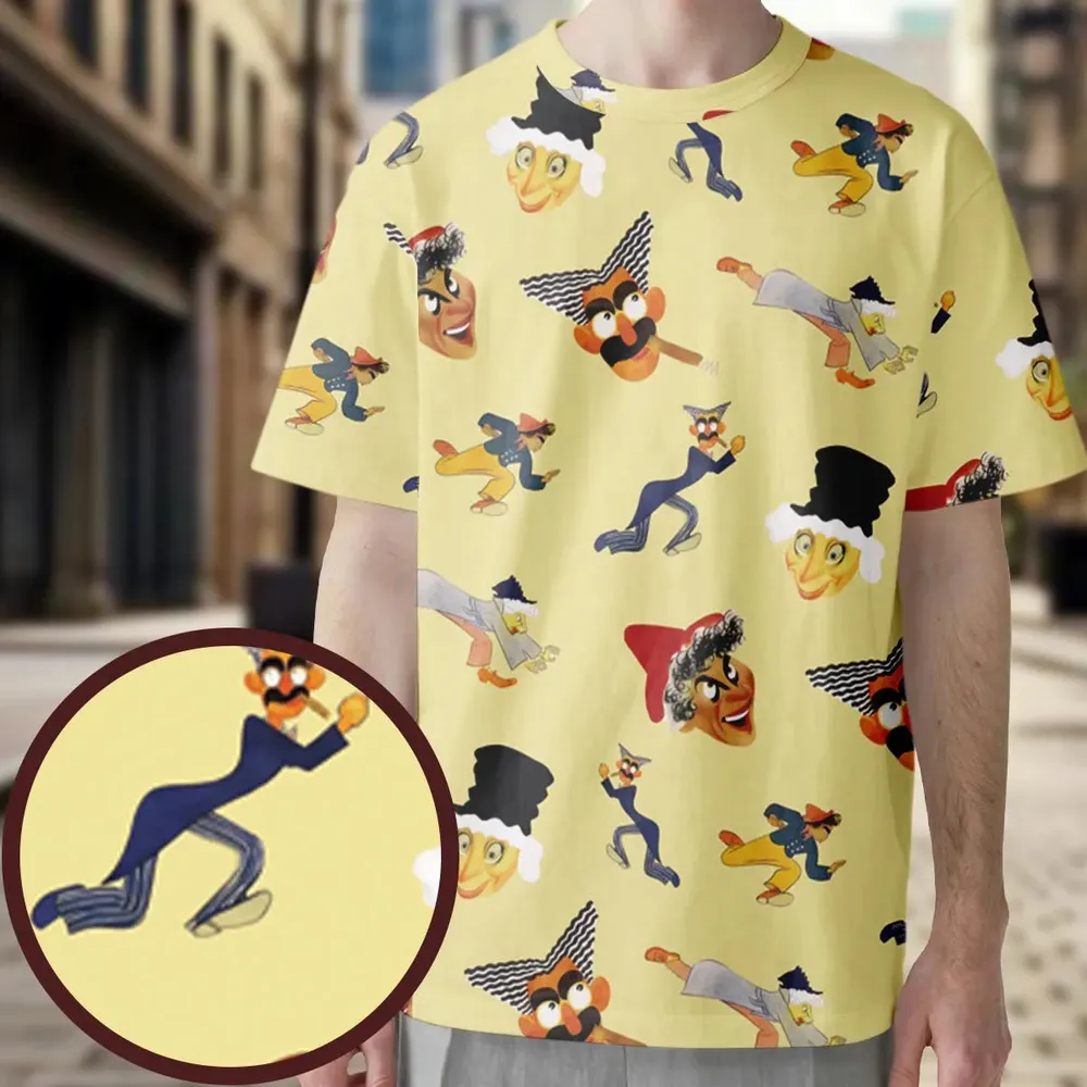 Room Service The Marx Bros All-Over Print Unisex T-Shirt - 3