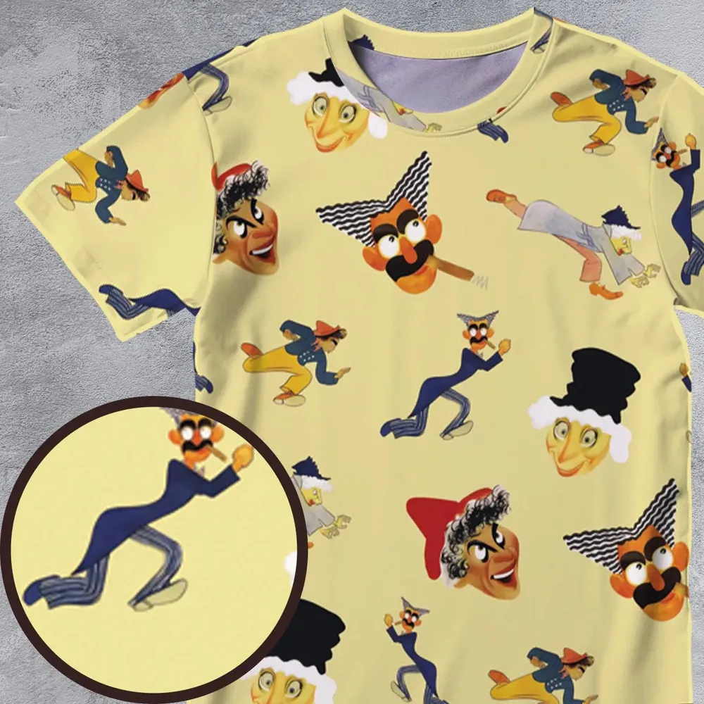 Room Service The Marx Bros All-Over Print Unisex T-Shirt - 4