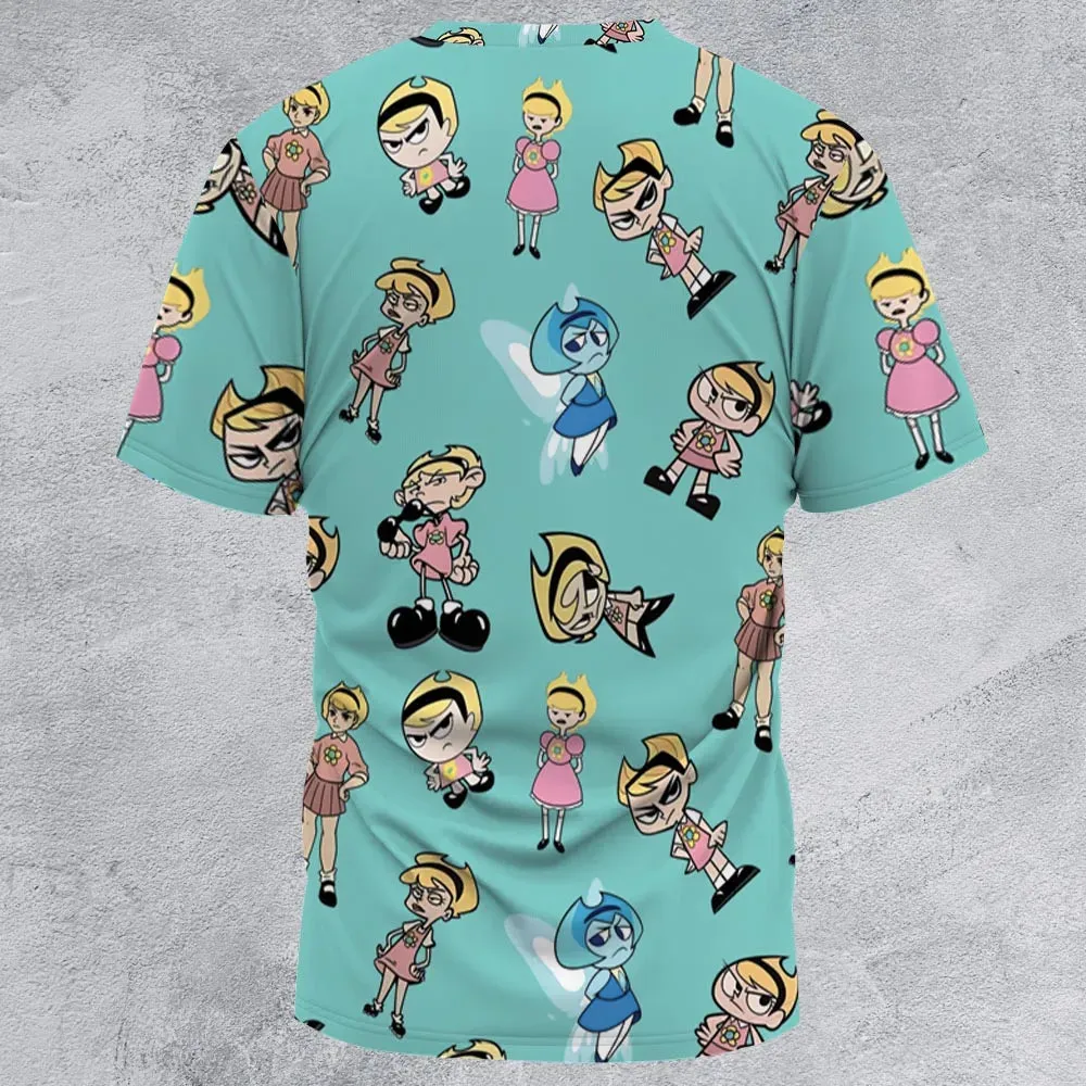 The Grim Adventures of Billy and Mandy All-Over Print Unisex T-Shirt - 2