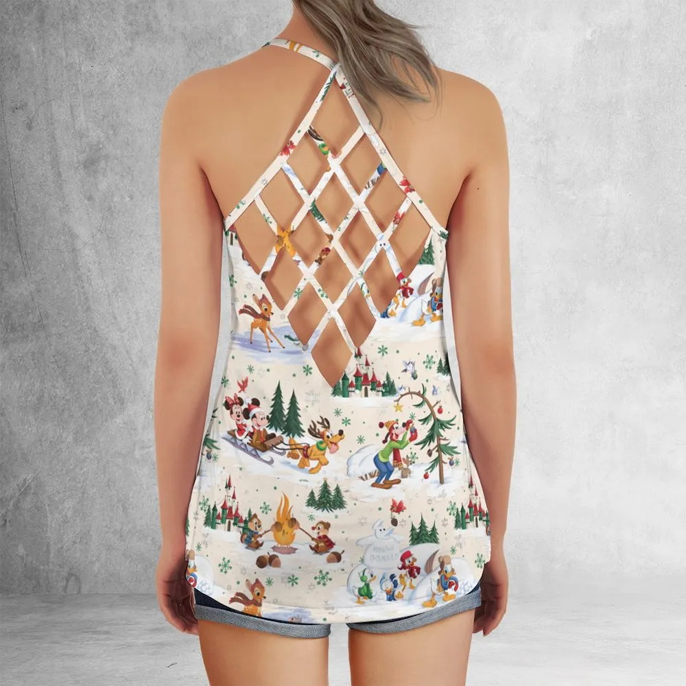 Criss Cross Tank Top - 28J2XN3U -  - 3