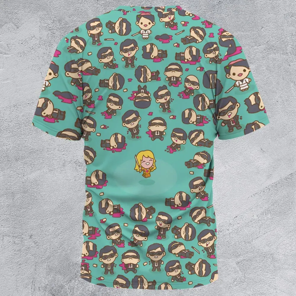 Kill Bill Drip All-Over Print Unisex T-Shirt - 2