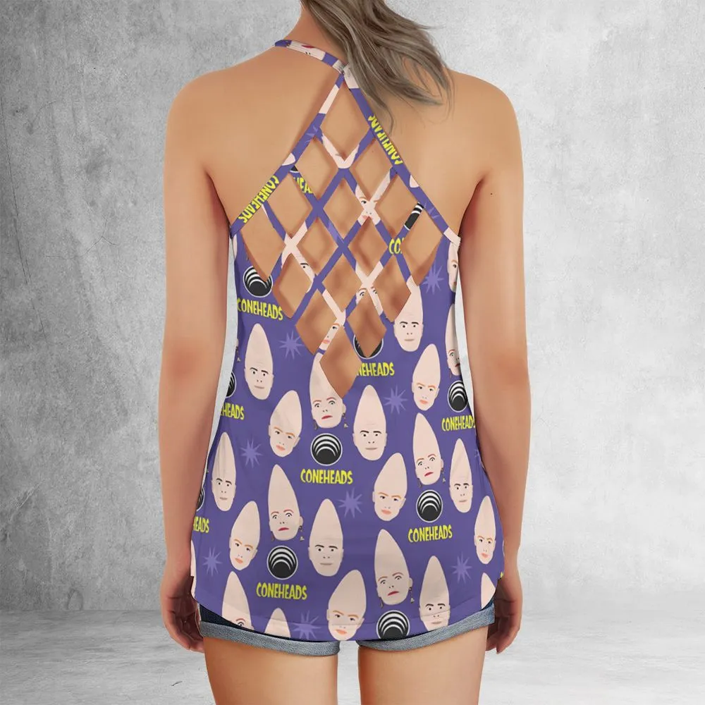 Criss Cross Tank Top - PPYX3ADH -  - 3