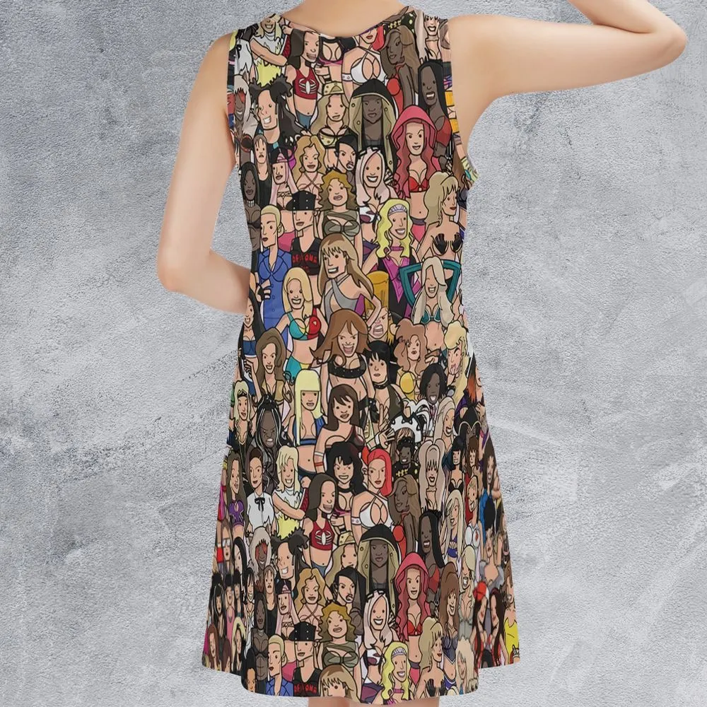 Sleeveless Dress - 8NBTUXNG -  - 2
