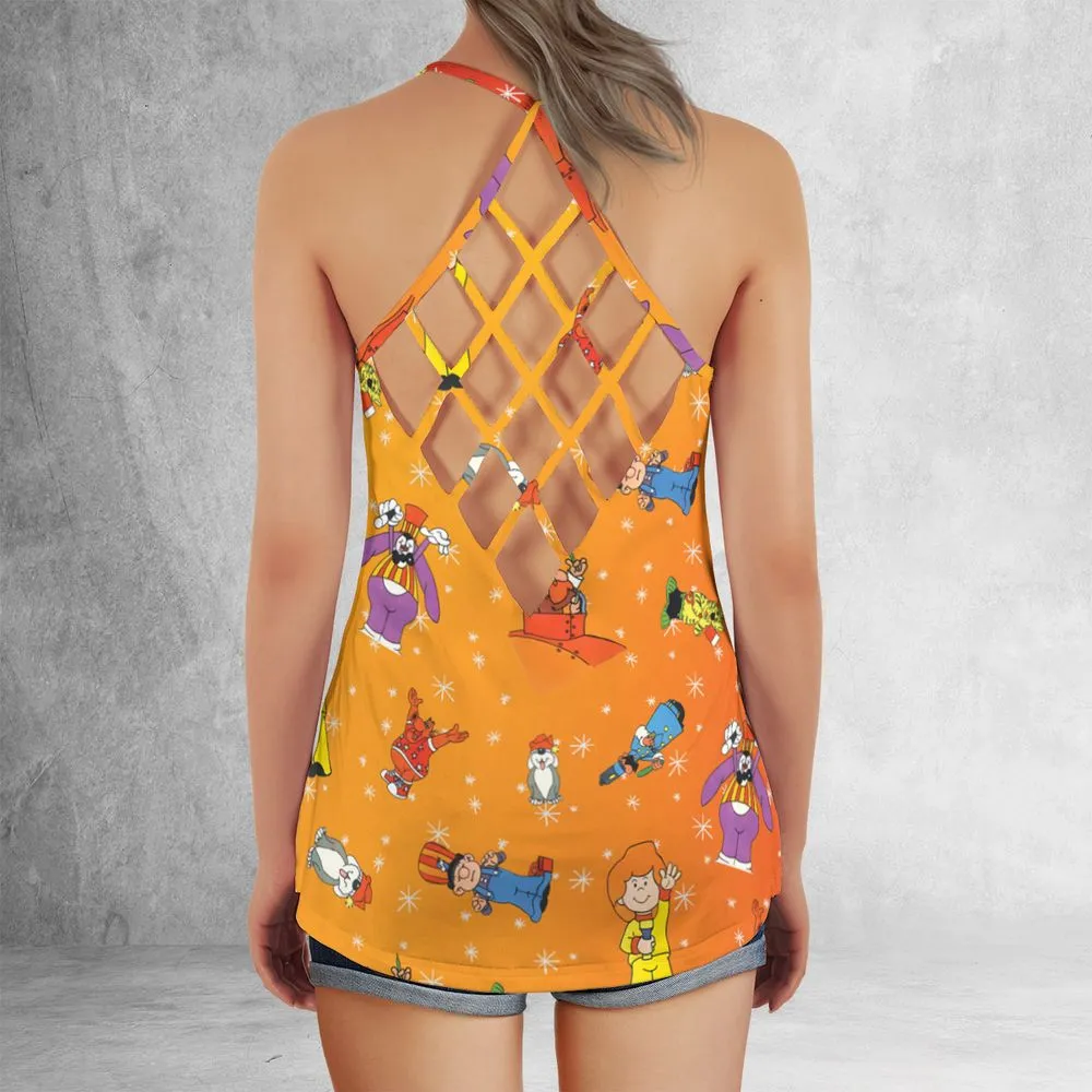 Criss Cross Tank Top - 1WVU8D1T -  - 3
