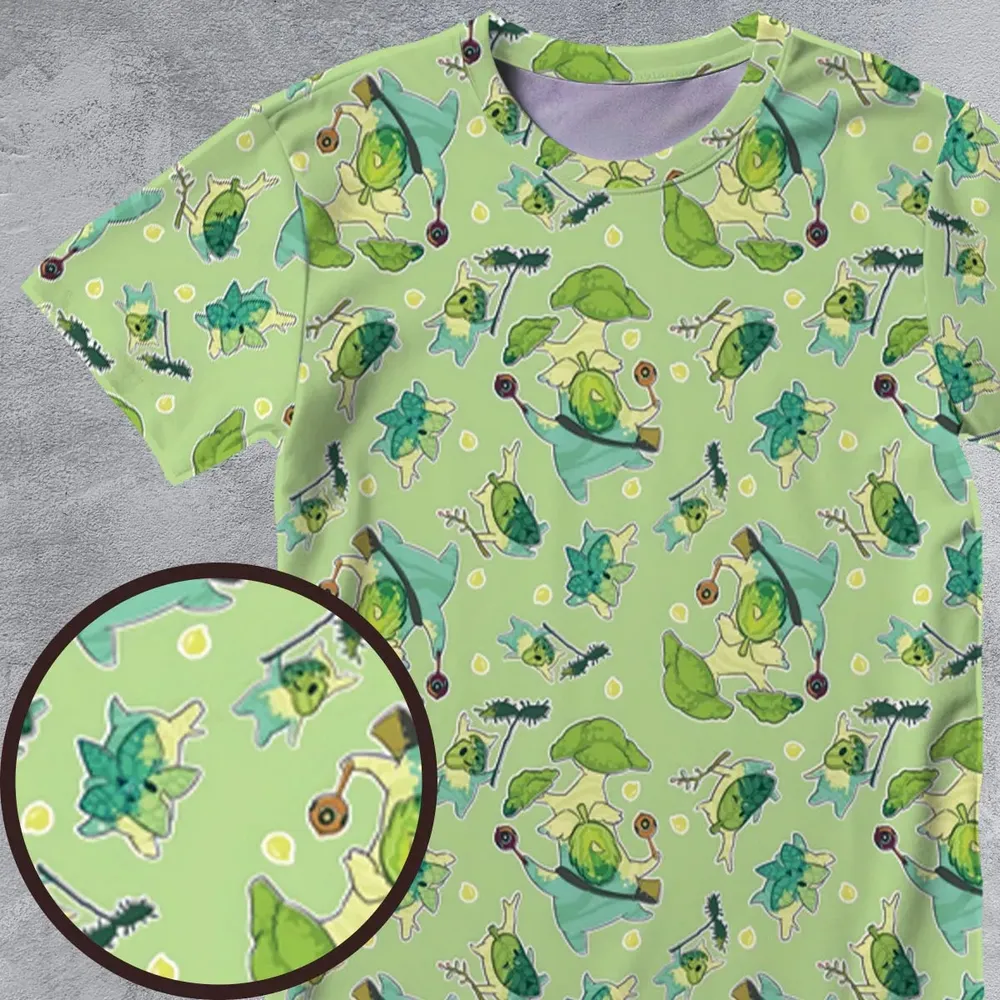 Find The Korok The Legend of Zelda All-Over Print Unisex T-Shirt - 4