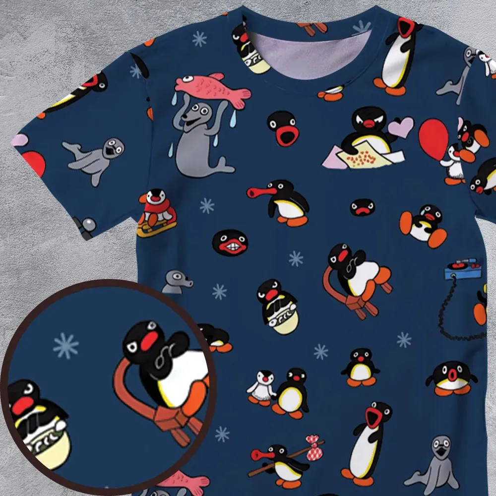 Noot Noot Pingu All-Over Print Unisex T-Shirt - 4