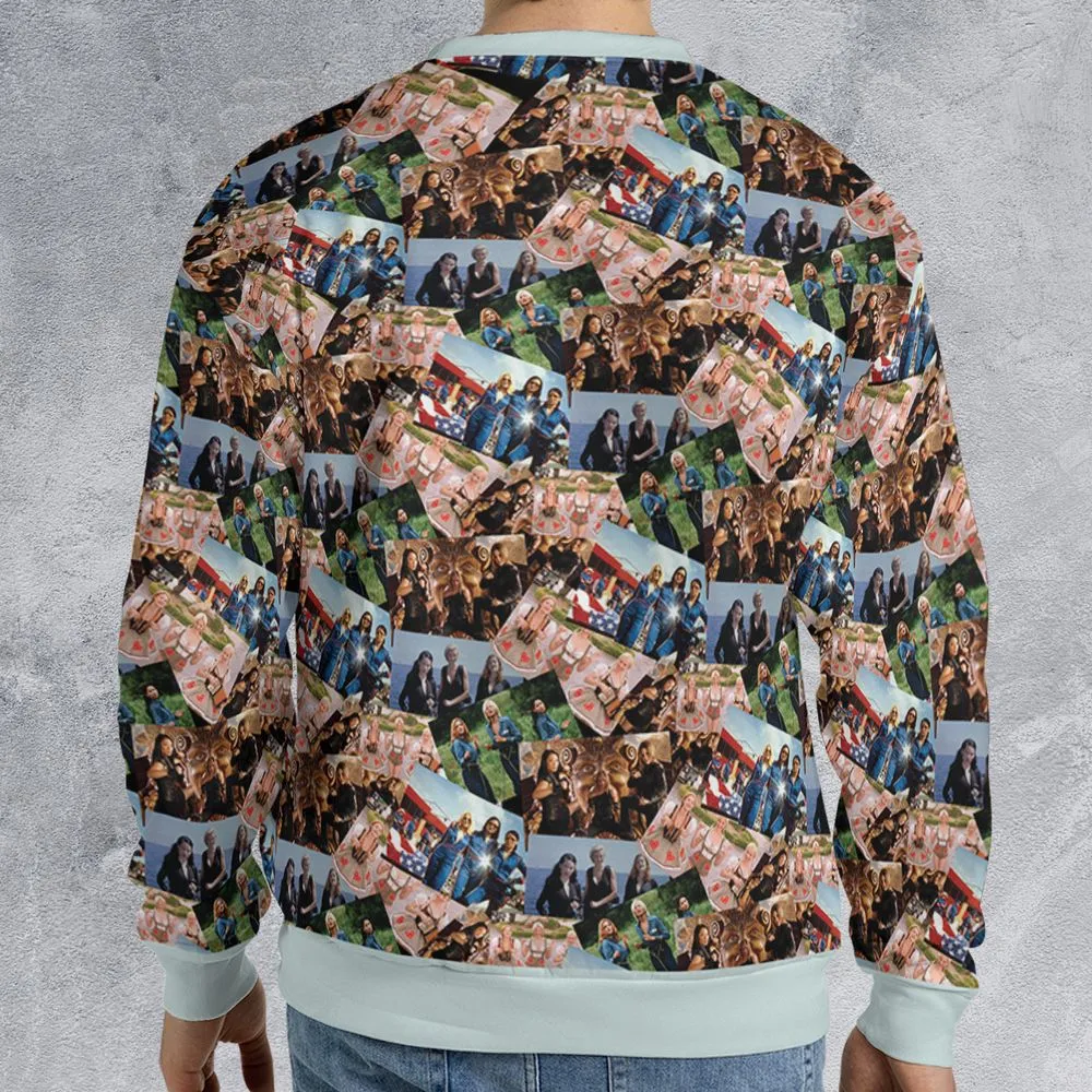 All-over Print Sweatshirt - RFSZN9ML -  - 2