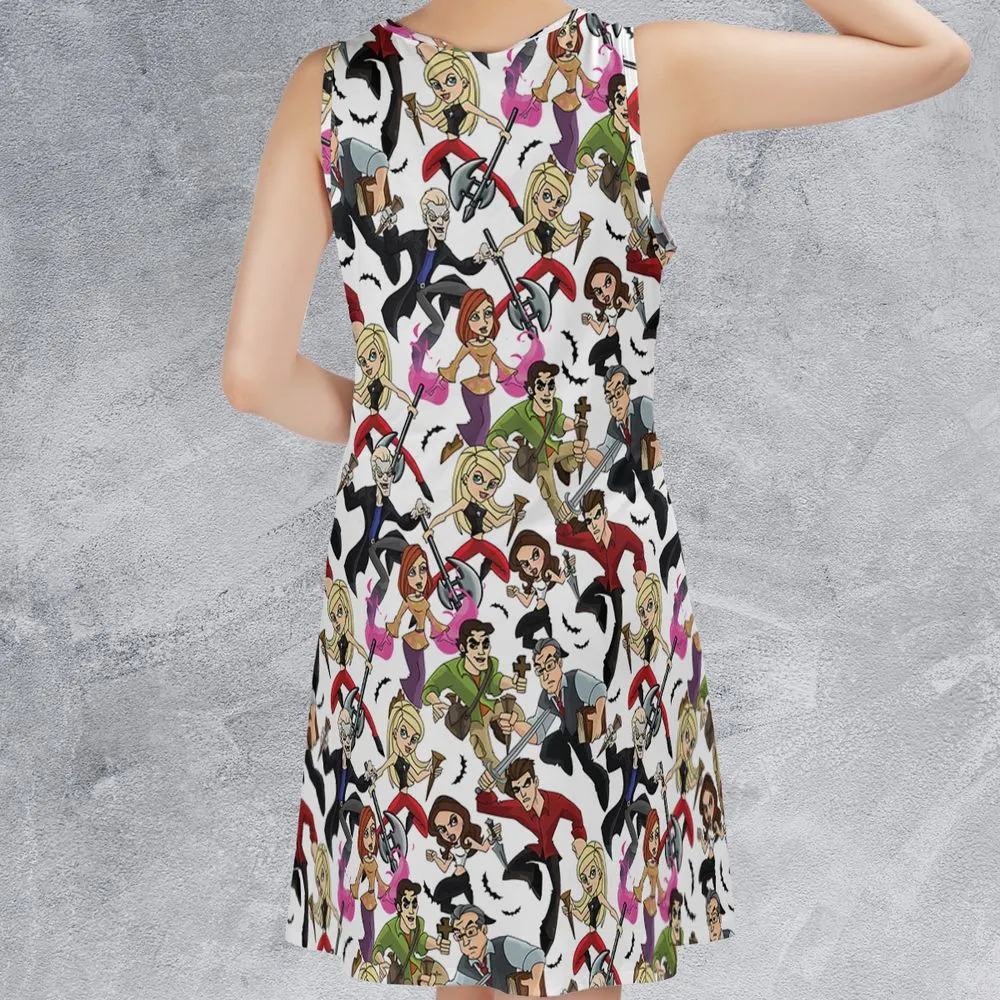 Sleeveless Dress - D6H1BJVB -  - 2