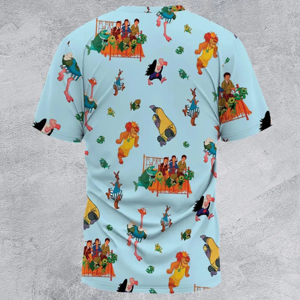 Bedknobs and broomsticks Characters All-Over Print Unisex T-Shirt - 2