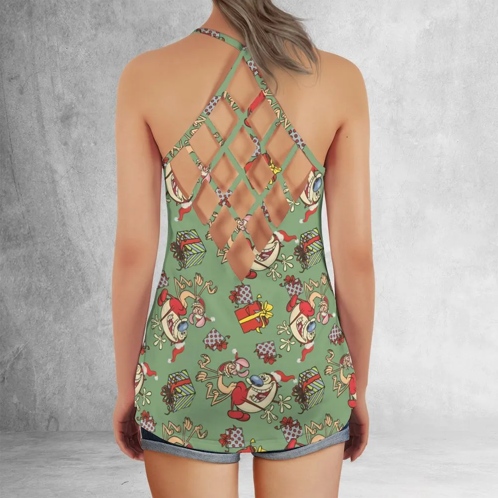 Criss Cross Tank Top - SC2SZUFQ -  - 3