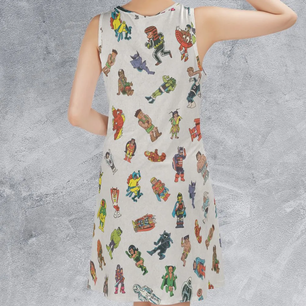 Sleeveless Dress - 44M1AGN5 -  - 2