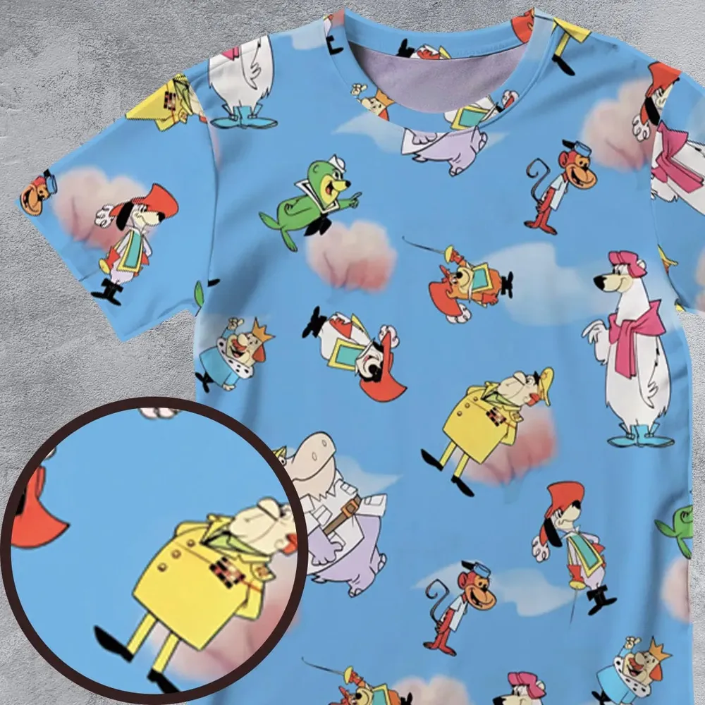 The Peter Potamus Show All-Over Print Unisex T-Shirt - 4