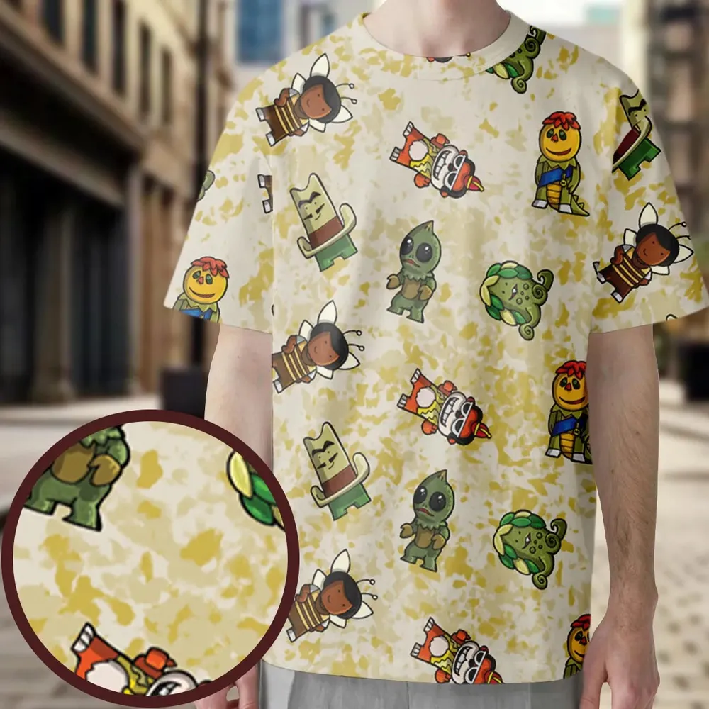 Sid and Marty Krofft Shows All-Over Print Unisex T-Shirt - 3