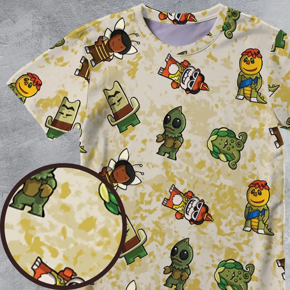 Sid and Marty Krofft Shows All-Over Print Unisex T-Shirt - 4