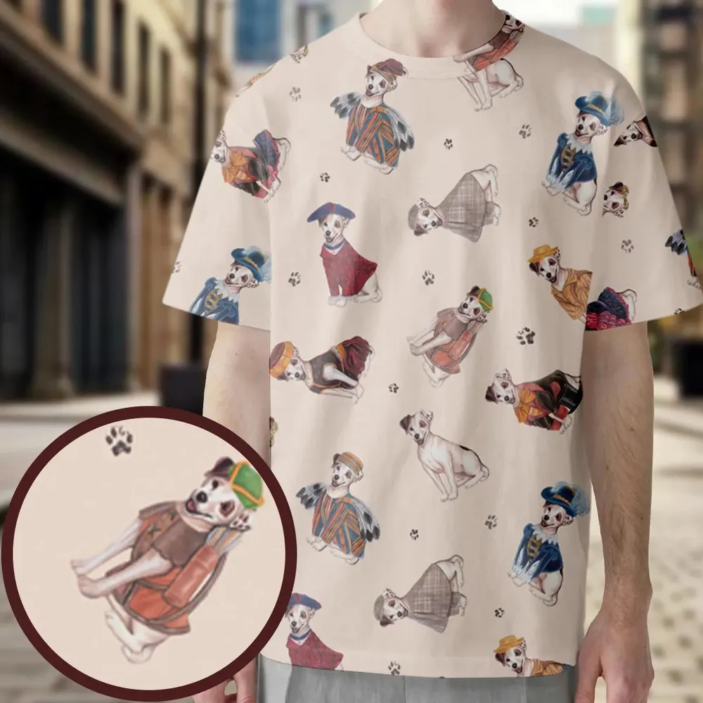 MagiCloth Costume Wishbone All-Over Print Unisex T-Shirt - 3