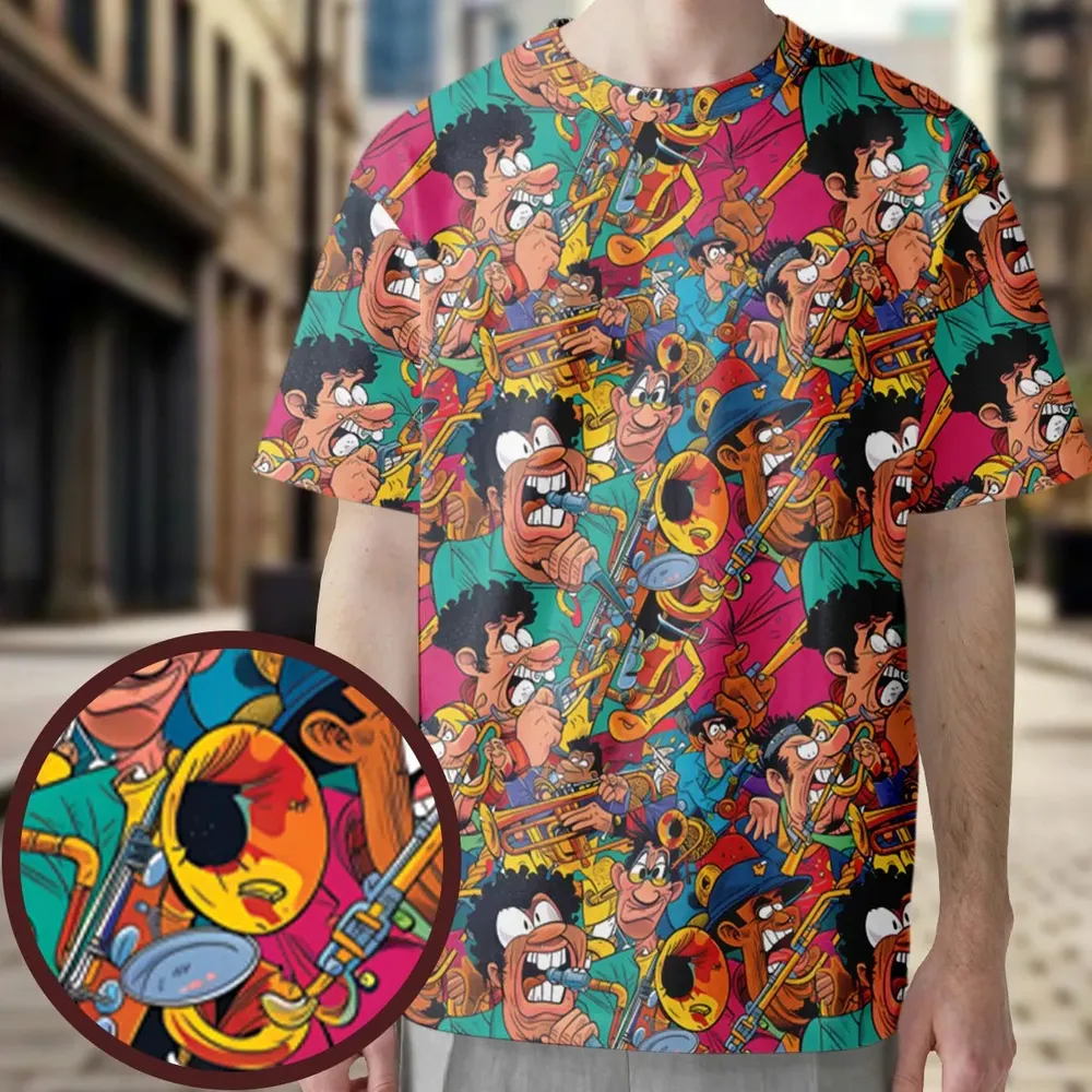 Fat Albert Animated Spin-offs All-Over Print Unisex T-Shirt - 3