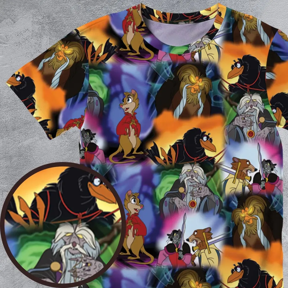 The Secret of Nimh All-Over Print Unisex T-Shirt - 4