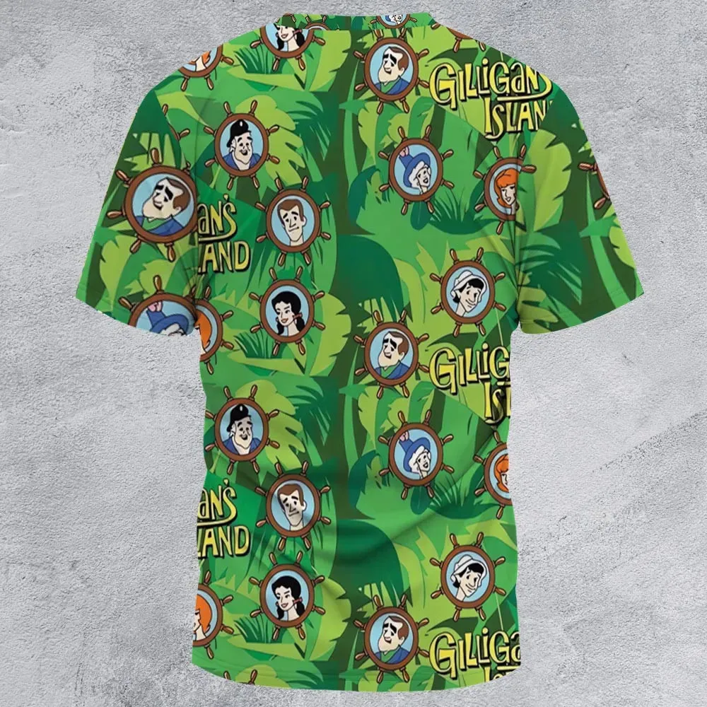 Gilligan's Island Characters All-Over Print Unisex T-Shirt - 2