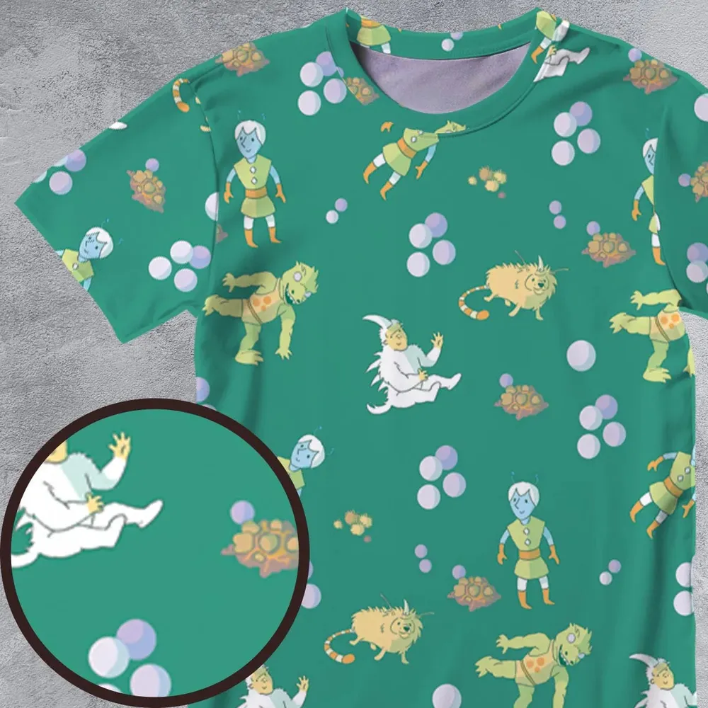 Gorn Alien Star Trek All-Over Print Unisex T-Shirt - 4