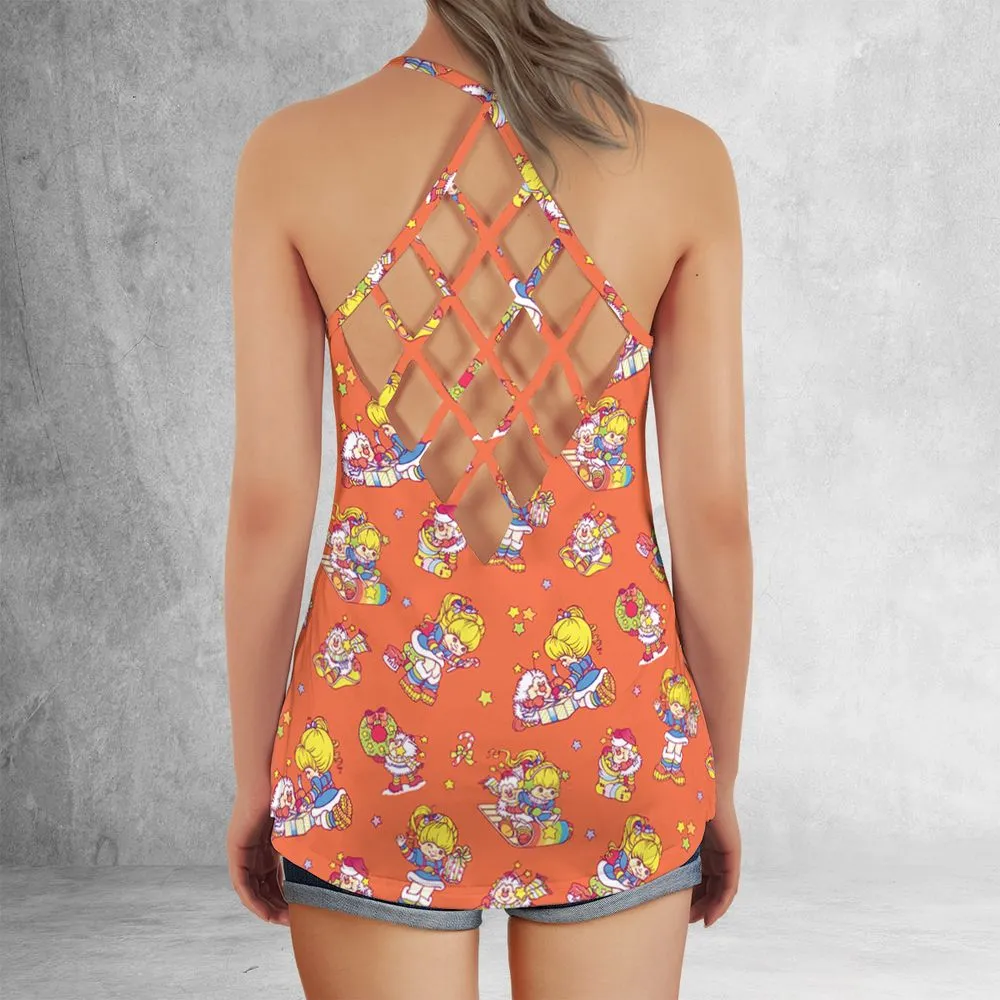 Criss Cross Tank Top - JRL7B433 -  - 3