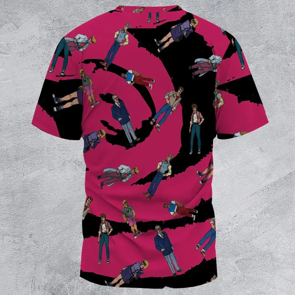 James Bond JR Cartoon characters All-Over Print Unisex T-Shirt - 2