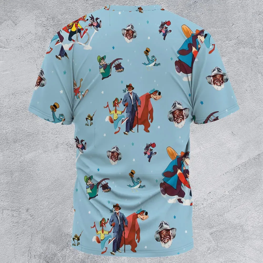 Song of The South Characters All-Over Print Unisex T-Shirt - 2