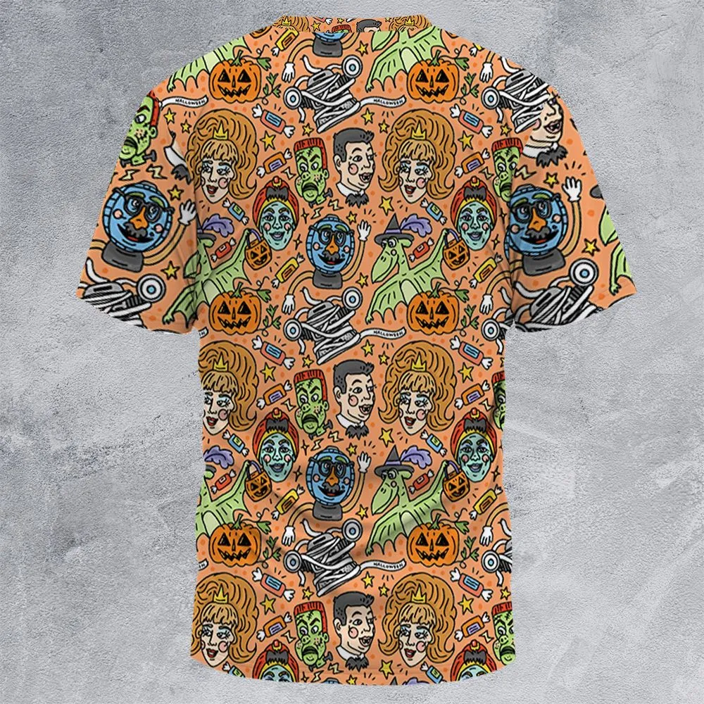 All-Over Print Unisex T-Shirt - RWA26GP4 -  - 4