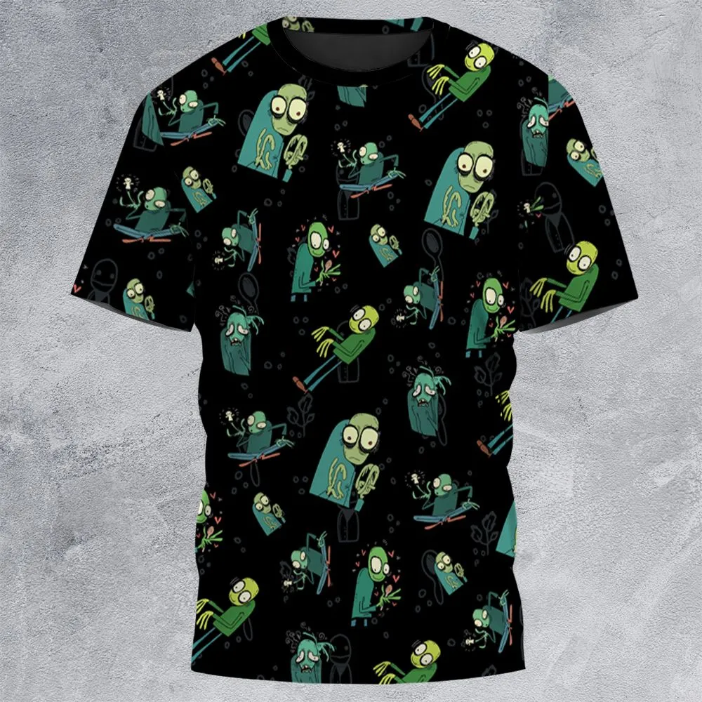 All-Over Print Unisex T-Shirt - 4K7LZEQF -  - 3