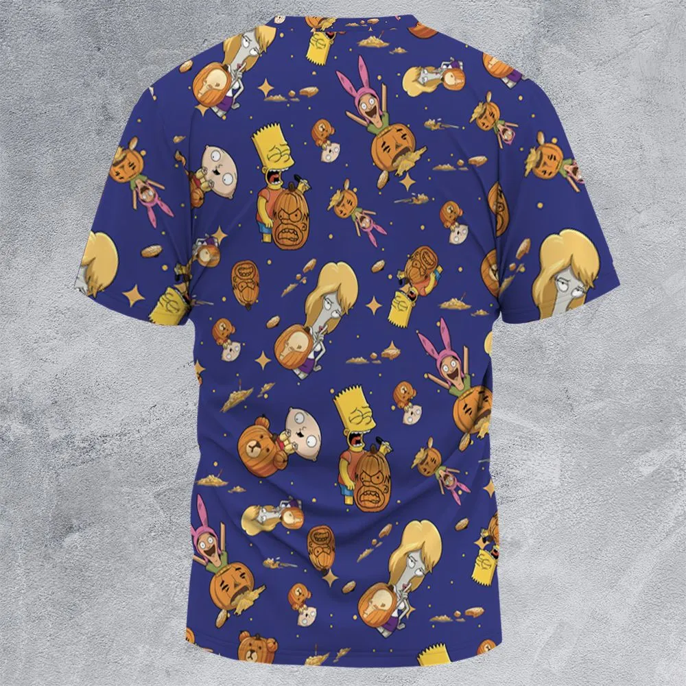 All-Over Print Unisex T-Shirt - 8CBZRKGJ -  - 4