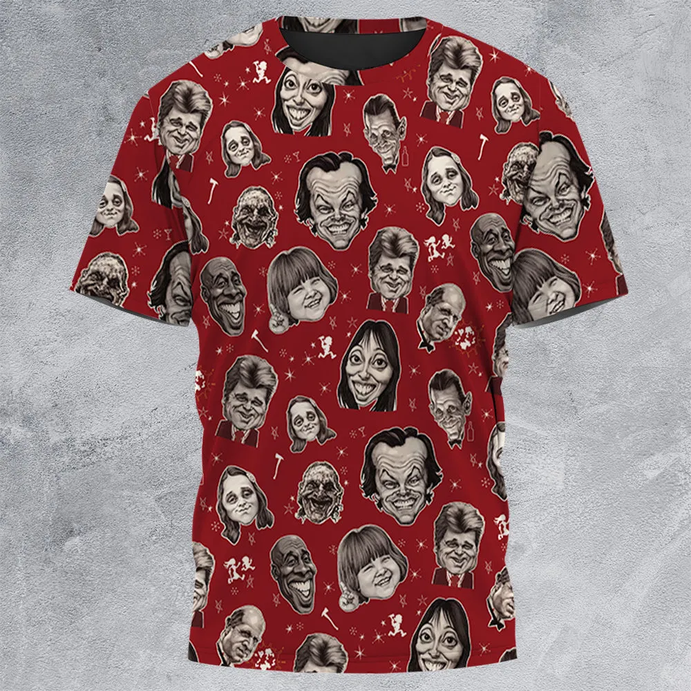 Spooky Fits The Shining All-Over Print Unisex T-Shirt - 3