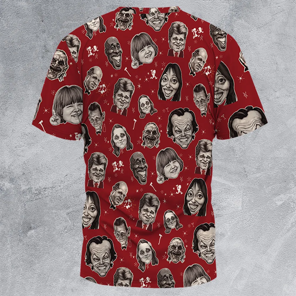 Spooky Fits The Shining All-Over Print Unisex T-Shirt - 4