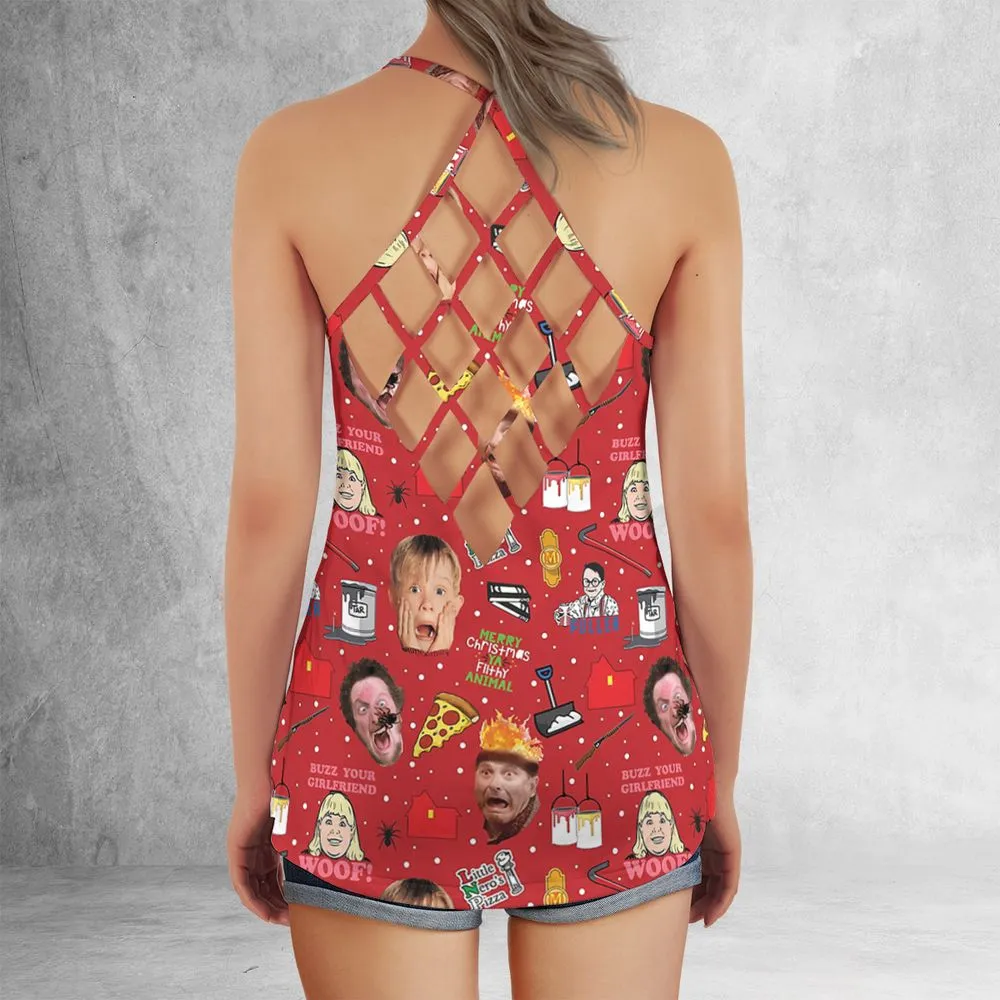 Criss Cross Tank Top - RN8E84A7 -  - 3