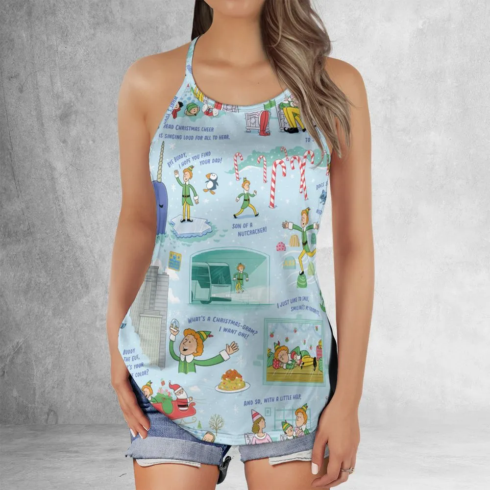 Criss Cross Tank Top - QFXFFMAD -  - 2