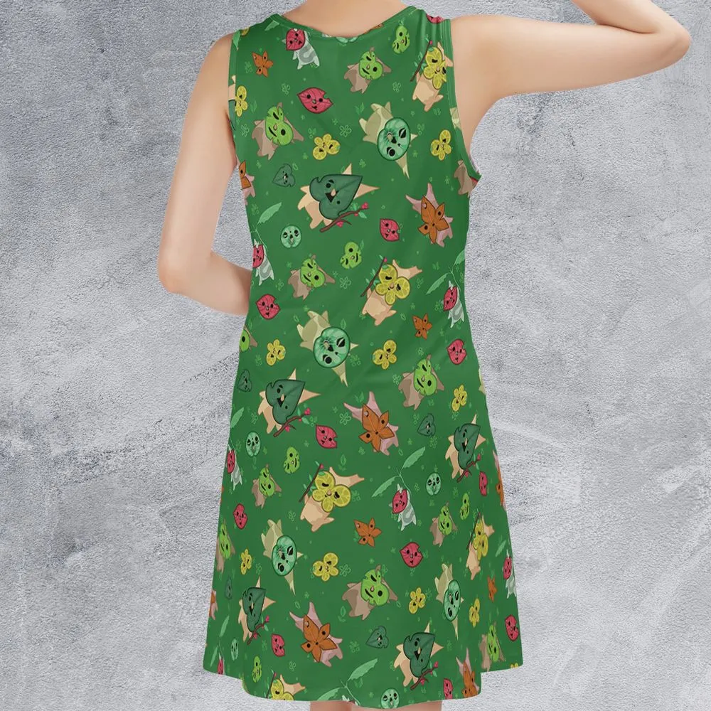 Sleeveless Dress - XTAAMXSM -  - 2