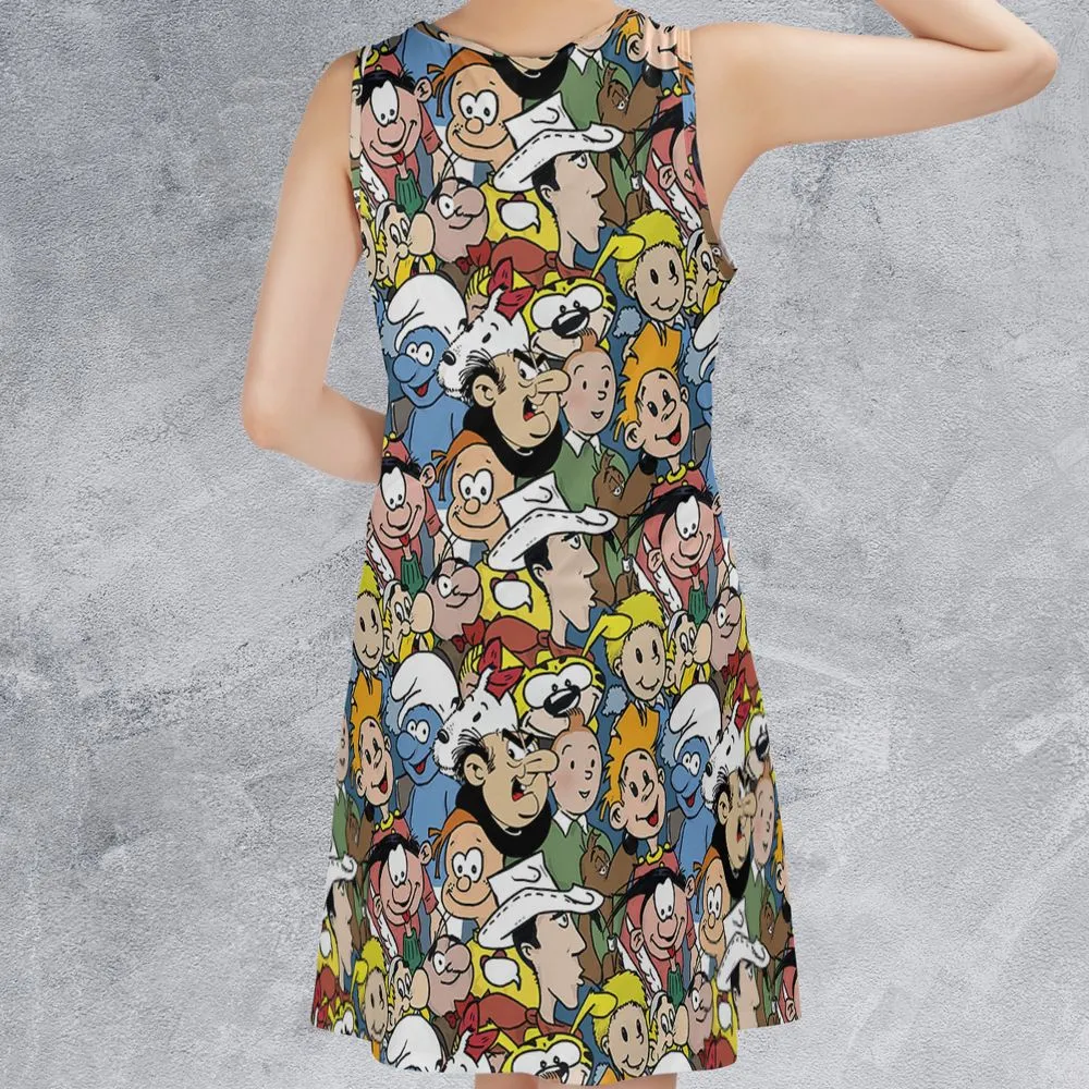 Sleeveless Dress - 92DHSPC1 -  - 2