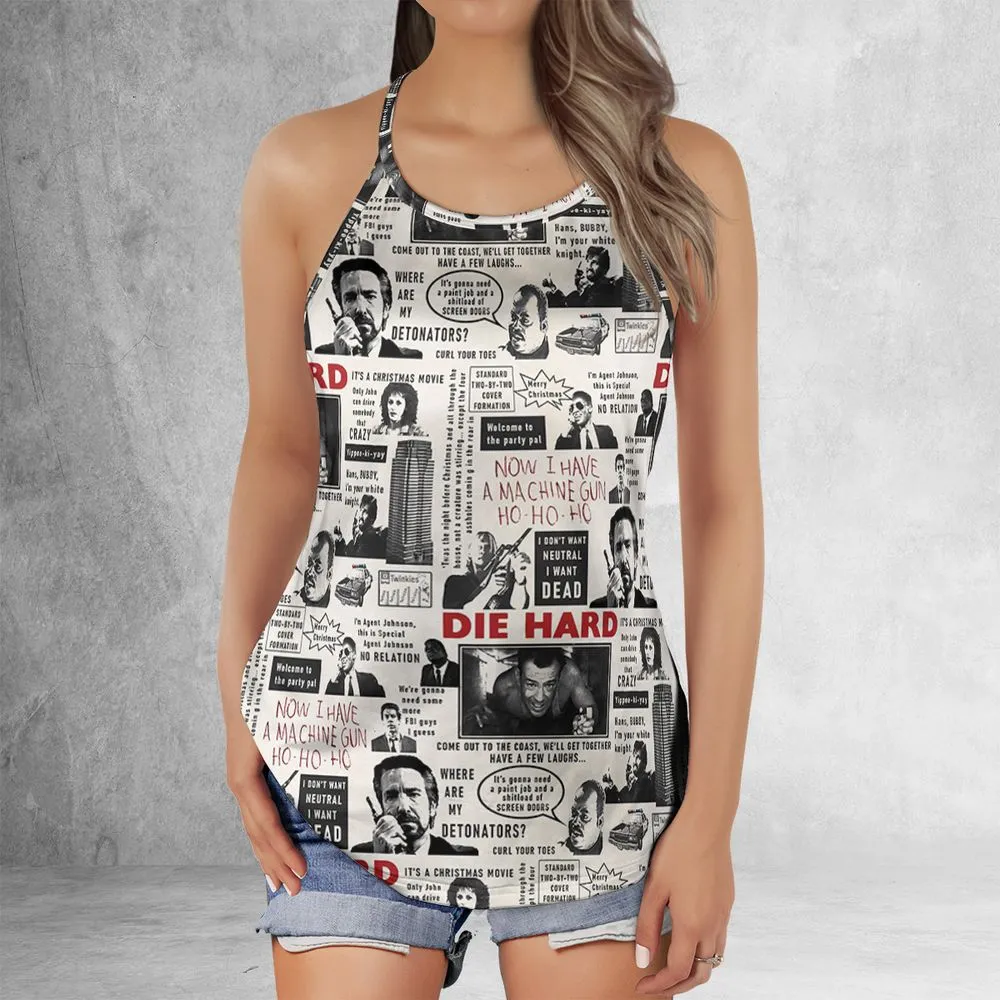 Criss Cross Tank Top - TK9QWT8W -  - 2