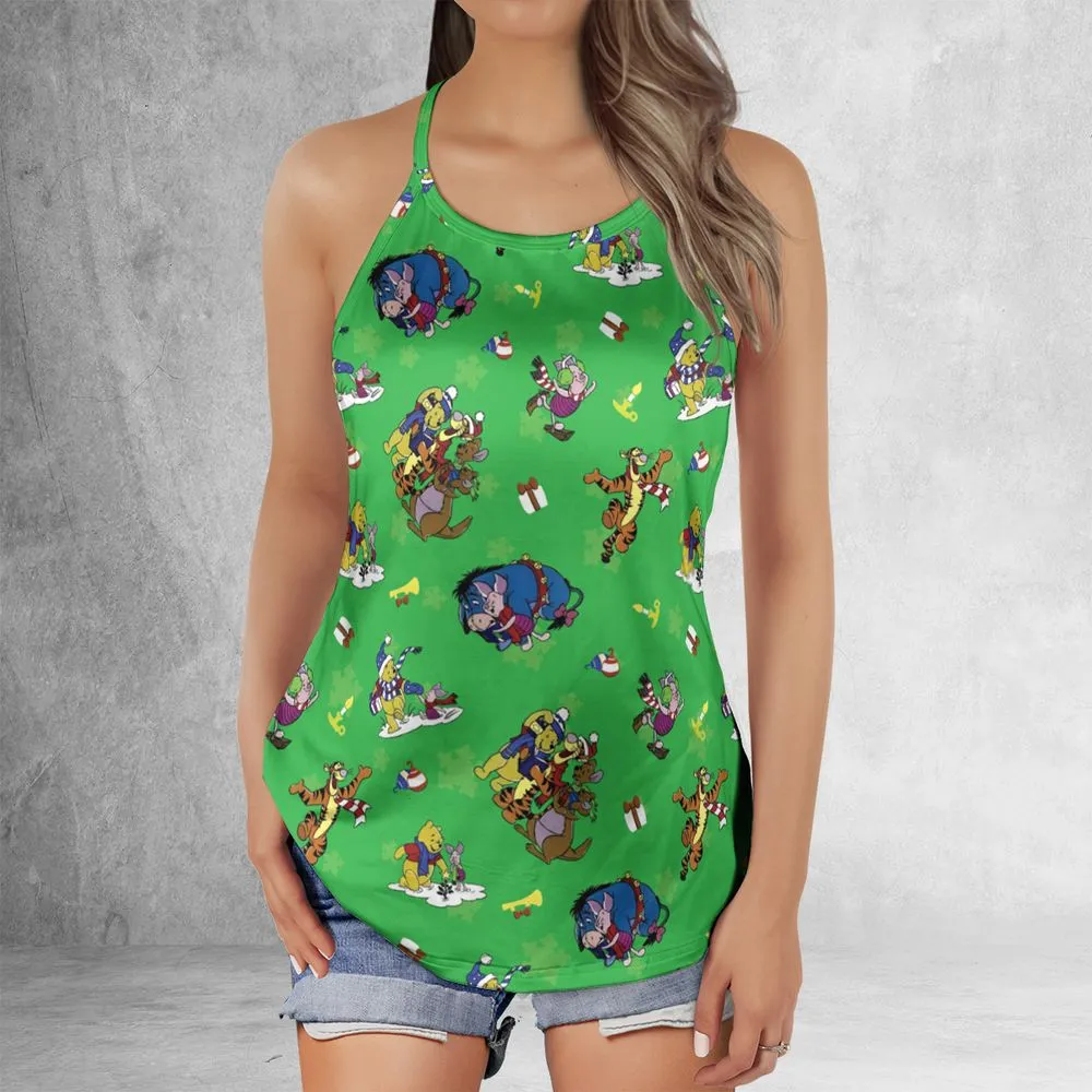 Criss Cross Tank Top - 2TG84TWG -  - 2