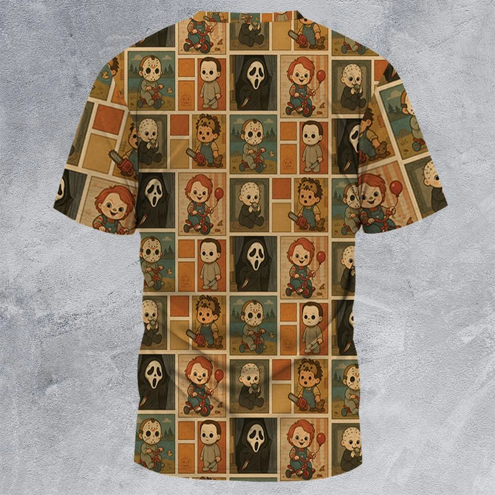 All-Over Print Unisex T-Shirt - BWQDE3PP -  - 4