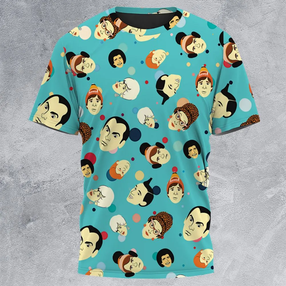 All-Over Print Unisex T-Shirt - 2968DPKY -  - 3