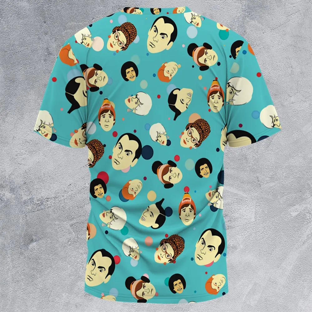 All-Over Print Unisex T-Shirt - 2968DPKY -  - 4