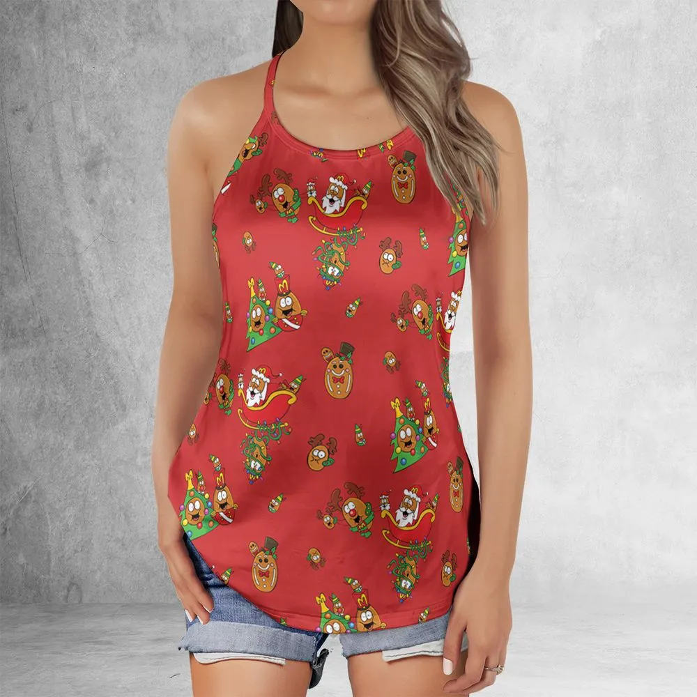 Criss Cross Tank Top - 23LF6RWG -  - 2