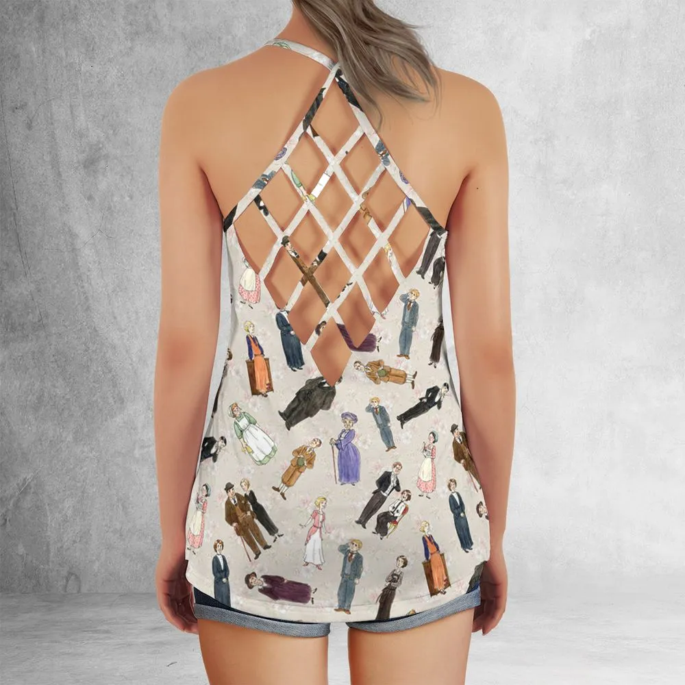 Criss Cross Tank Top - XHNDYXR3 -  - 3
