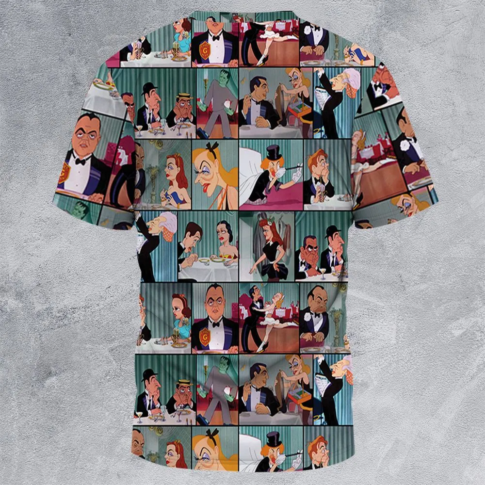 All-Over Print Unisex T-Shirt - 7PV86Y16 -  - 4