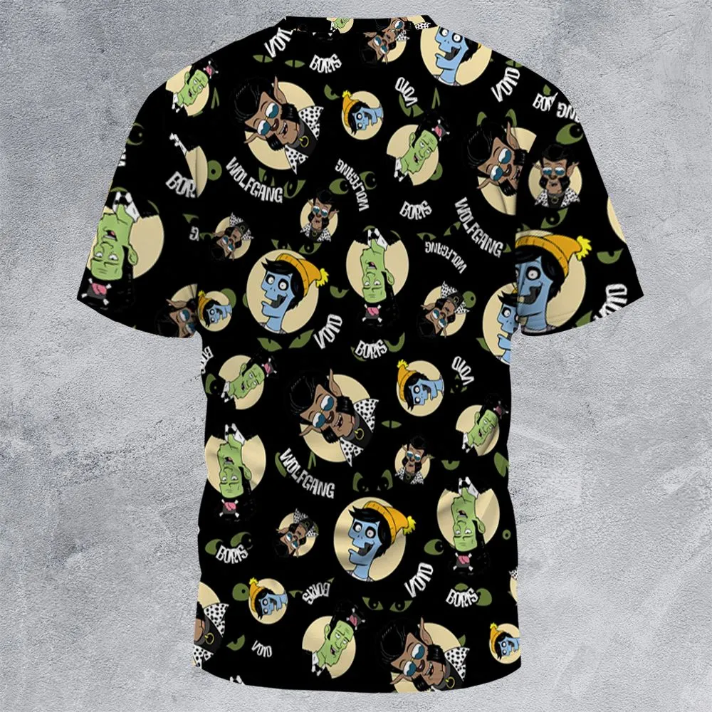 All-Over Print Unisex T-Shirt - A96V8QEE -  - 4