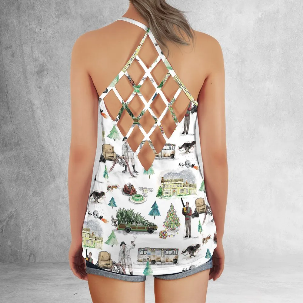 Criss Cross Tank Top - 429TUQ3J -  - 3