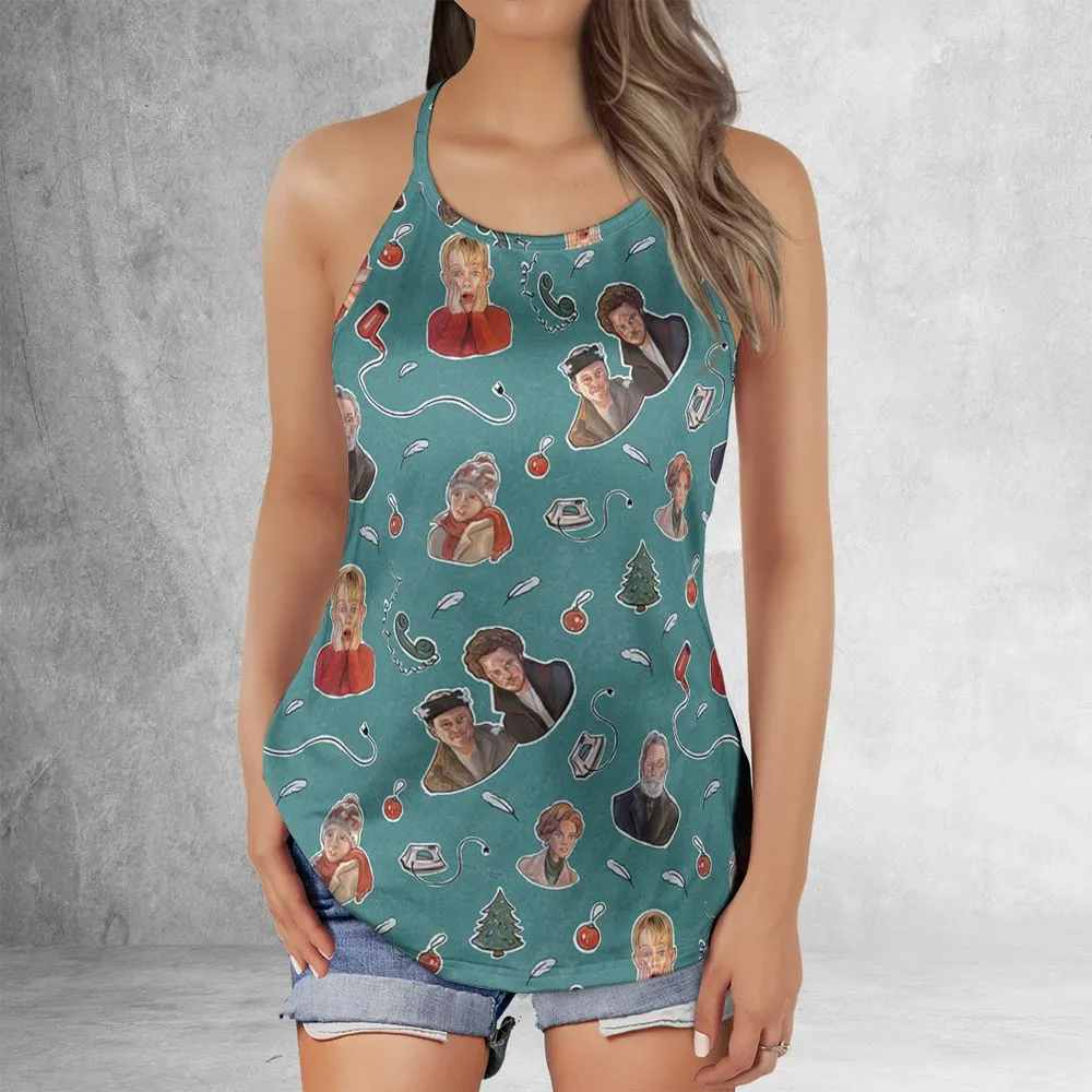 Criss Cross Tank Top - 26DC8BWV -  - 2