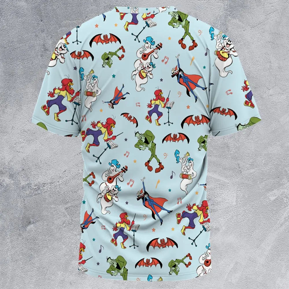 All-Over Print Unisex T-Shirt - V35MB243 -  - 4